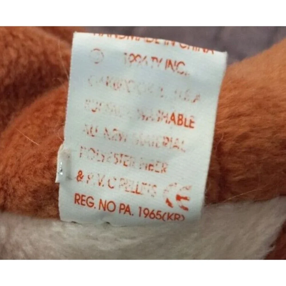 1996 Ty Beanie Baby Pouch No Joey Plush Stuffed Animal